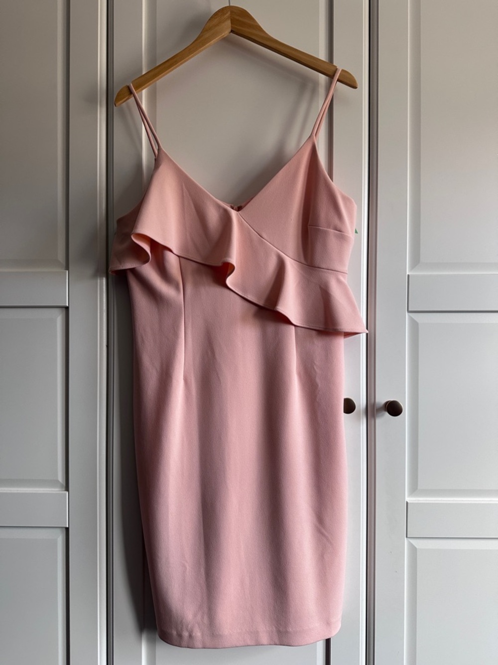 Calvin Klein Pink Ruffle Dress💗